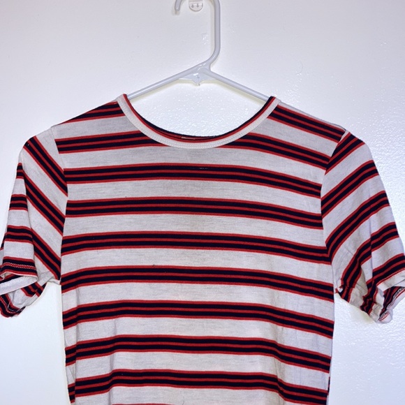 Basic Striped Tee - Picture 2 of 4